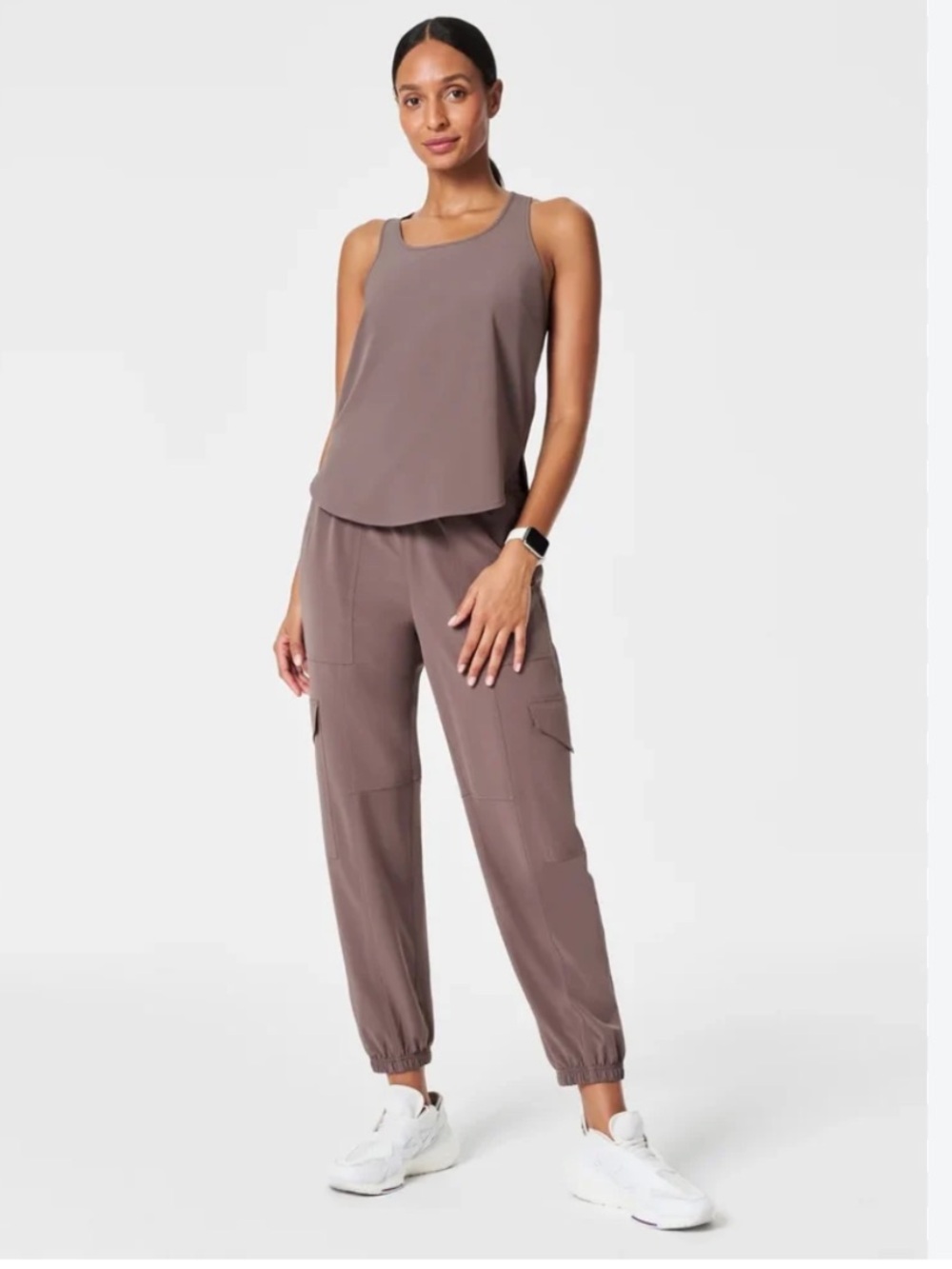 Spanx Women’s Casual Friday Cargo Joggers - Taupe